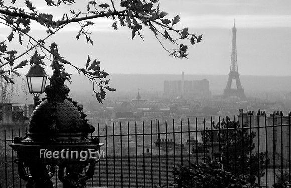 Eiffel Tower from Montmartre