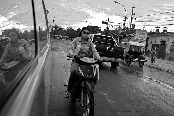 Girl on a Bike