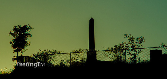 Graveyard at Dusk