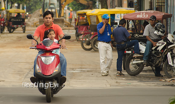 Motorcycle in Iquitos